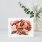 Italienische Guanciale Postkarte (Stehend Vorderseite)