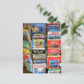 Italienische Guidebooks Postkarte (Stehend Vorderseite)