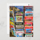 Italienische Guidebooks Postkarte (Vorne/Hinten)