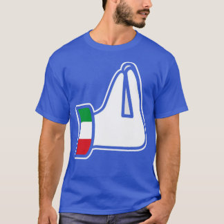 Italienische Hand Gesture Italia Italiano T-Shirt