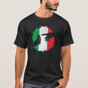 Italienische Handgesture Michelangelo Italien Hand T-Shirt