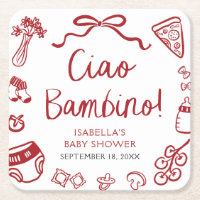 Italienische Handgezogene Pizza Ciao Bambino Babyd