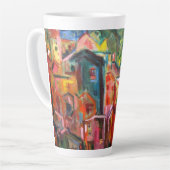 Italienische Hillside Latte Tasse (Linke Ecke)