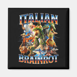 Italienische-Hirnverrottung durch KI-generierte Ti Magnet