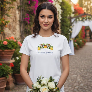 Italienische Hochzeitsbrautjungfer T-Shirt