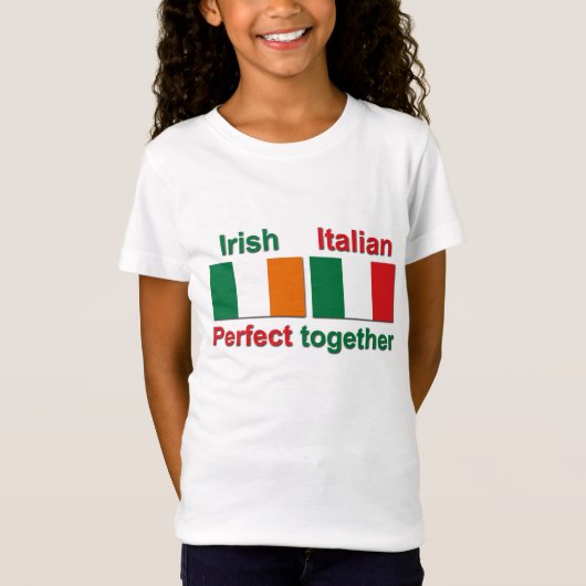 Italienische Iren - vervollkommnen Sie zusammen! T-Shirt (Vorderseite)