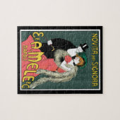 Italienische Jugendstil-Mode-Werbung Puzzle (Horizontal)