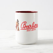 Italienische Kaffee-Tasse Barberas Zweifarbige Tasse (Mittel)