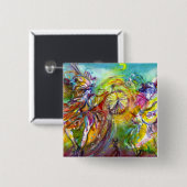 ITALIENISCHE KARNIVAL / Tanz, Musik, Theater Button (Vorne & Hinten)