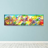 ITALIENISCHE KARNIVAL / Tanz, Musik, Theater Leinwanddruck (Insitu (Holzboden))