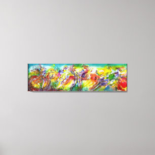 ITALIENISCHE KARNIVAL / Tanz, Musik, Theater Leinwanddruck