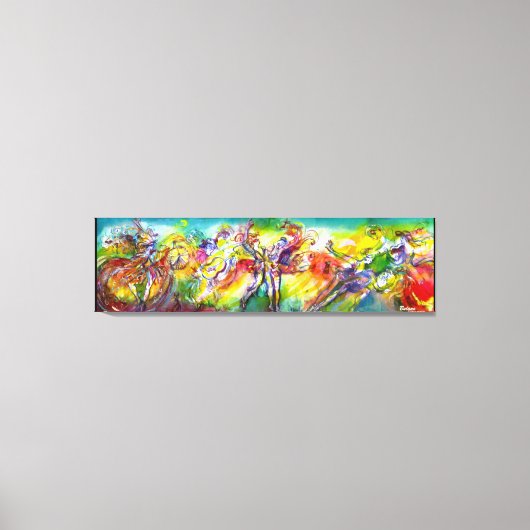 ITALIENISCHE KARNIVAL / Tanz, Musik, Theater Leinwanddruck (Vorderseite)