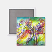 ITALIENISCHE KARNIVAL / Tanz, Musik, Theater Magnet (Vorderseite/Rückseite)