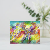 ITALIENISCHE KARNIVAL / Tanz, Musik, Theater Postkarte (Stehend Vorderseite)