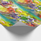 ITALIENISCHE KARNIVAL / Venezianische Masquerade,  Geschenkpapier (Ecke)