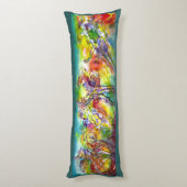 ITALIENISCHE KARNIVAL / Venezianische Masquerade,  Seitenschläferkissen (Rückseite (Vertikal))