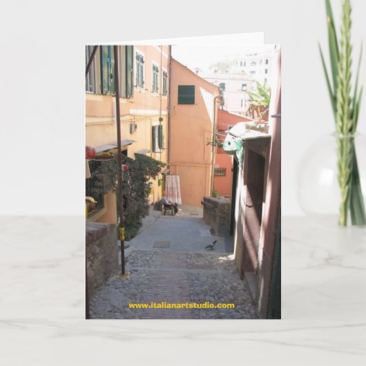 Italienische Karte (Vorderseite)