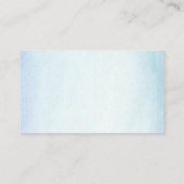 Italienische Karte für blaues Brautparty (Rückseite)