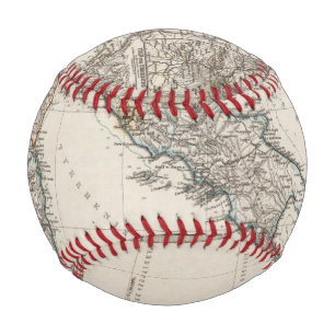 Italienische Karte von Stieler Baseball
