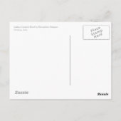 Italienische Keramik Postkarte (Rückseite)