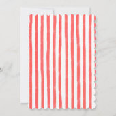 Italienische Kinderdusche Cannoli Einladung (Rückseite)