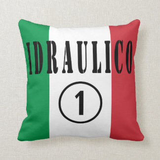 Italienische Klempner: Idraulico Numero UNO Kissen