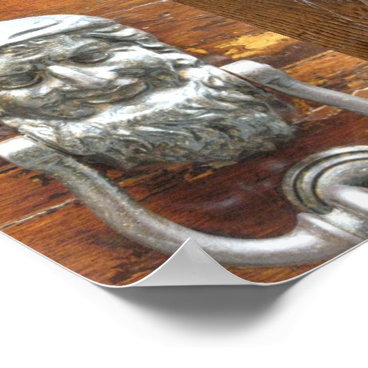 Italienische Klopfer Poster (Ecke)