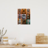 Italienische Klopfer Poster (Küche)