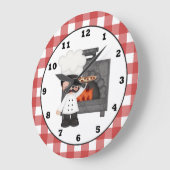 Italienische Koch-Funchküchenuhr Große Wanduhr (Winkel)