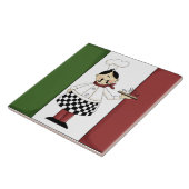 Italienische Koch-Kochplatte Fliese (Seite)