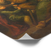 Italienische Komiker - nach Antoine Watteau Fine A Poster (Ecke)