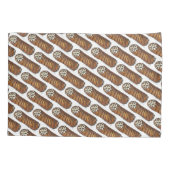 Italienische Konditorei Cannoli Kissenbezug (Rückseite)