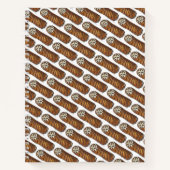 Italienische Konditorei Cannoli Notizblock (Vorderseite)