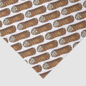 Italienische Konditorei Cannoli Seidenpapier (Ausschnitt)