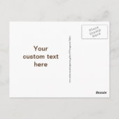 Italienische Kräuter Postkarte anpassen (Rückseite)