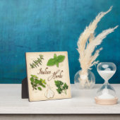 Italienische KräuterPlaque Fotoplatte (InSitu)