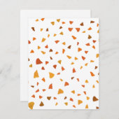 Italienische Küche Authentisches italienisches Ris Feiertagskarte (Vorne/Hinten)