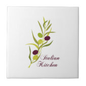 Italienische Küche Fliese (Vorderseite)