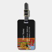 ITALIENISCHE KÜCHE IN FLORENZ GEPÄCKANHÄNGER (Vorderseite vertikal)