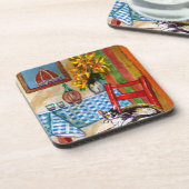 ITALIENISCHE KÜCHE IN FLORENZ GETRÄNKEUNTERSETZER (Linke Seite)