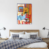 ITALIENISCHE KÜCHE IN FLORENZ LEINWANDDRUCK (Insitu (Schlafzimmer))