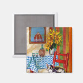 ITALIENISCHE KÜCHE IN FLORENZ MAGNET (Vorderseite/Rückseite)