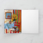 ITALIENISCHE KÜCHE IN FLORENZ / MUTTERTAG KARTE (Innenseite)