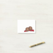 Italienische Küche Meatballs Marinara Post Post-it Klebezettel (Auf Schreibtisch)