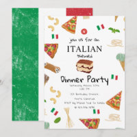 Italienische Küche Pizza & Pasta Party Thema