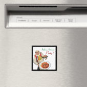 ITALIENISCHE KÜCHE, weiß Magnet (In Situ (Geschirrspüler))