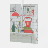 italienische Küchendekoration Ornament Aus Glas (Vorderseite links)