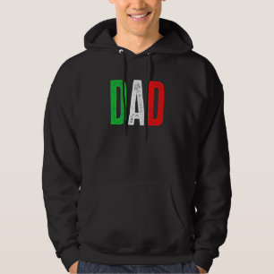 Italienische Kulturfamilie Italien Geborener Vater Hoodie