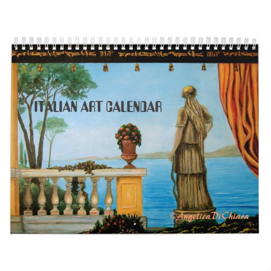 ITALIENISCHE KUNSTKALENDER - ITALIEN KALENDER (Titelbild)