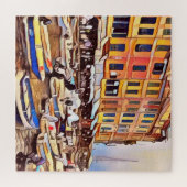 Italienische Küste Portofino Künstlerische Puzzles (Horizontal)